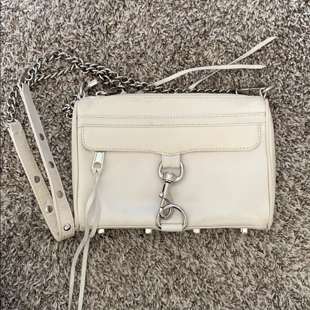 White Rebecca Minkoff crossbody bag